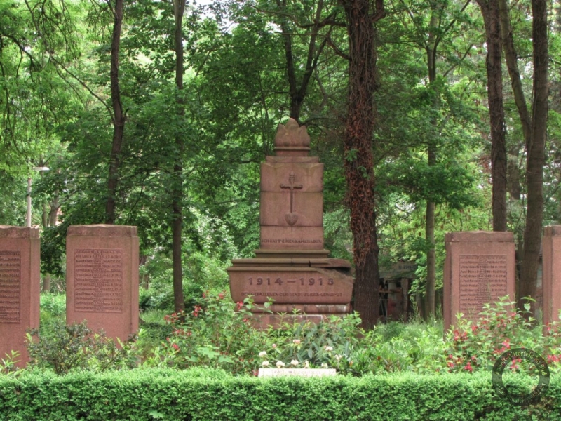 Kriegerdenkmal (Erster Weltkrieg) in Zörbig im Landkreis Anhalt-Bitterfeld