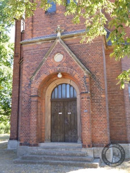Dorfkirche in Dohndorf (Stadt Köthen) im Landkreis Anhalt-Bitterfeld