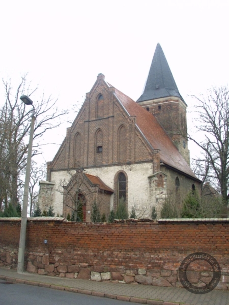 Kirche St. Johannes in Prosigk (Stadt Südliches Anhalt) im Landkreis Anhalt-Bitterfeld