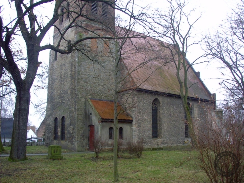 Kirche St. Johannes in Prosigk (Stadt Südliches Anhalt) im Landkreis Anhalt-Bitterfeld