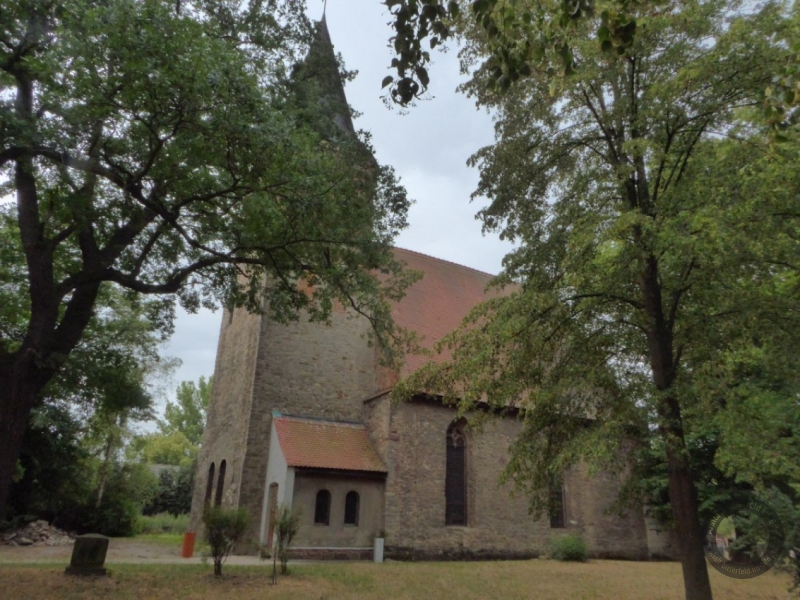 Kirche St. Johannes in Prosigk (Stadt Südliches Anhalt) im Landkreis Anhalt-Bitterfeld