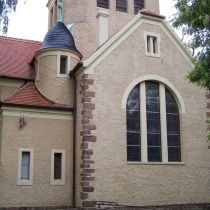 Dorfkirche in Gnetsch (Stadt Südliches Anhalt) im Landkreis Anhalt-Bitterfeld