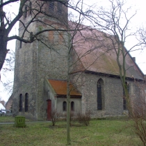 Kirche St. Johannes in Prosigk (Stadt Südliches Anhalt) im Landkreis Anhalt-Bitterfeld