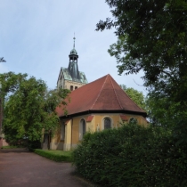 Kirche St. Laurentius in Schortewitz (Stadt Zörbig) im Landkreis Anhalt-Bitterfeld