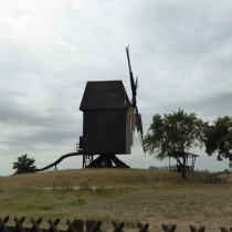 Windmühle bei Libehna (Stadt Südliches Anhalt) im Landkreis Anhalt-Bitterfeld