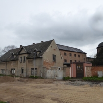 Kahnke-Mühle im Güterseeweg in Köthen im Landkreis Anhalt-Bitterfeld