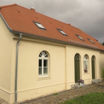 Preußisches Chausseehaus in Gossa (Muldestausee) im Landkreis Anhalt-Bitterfeld