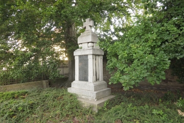 Kriegerdenkmal (Erster Weltkrieg) in Elsdorf in der Stadt Köthen (Anhalt) im Landkreis Anhalt-Bitterfeld